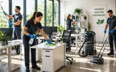 Nettoyage de printemps en entreprises